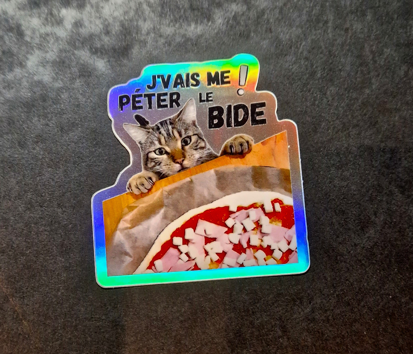 Sticker Petitou "Péter le bide"