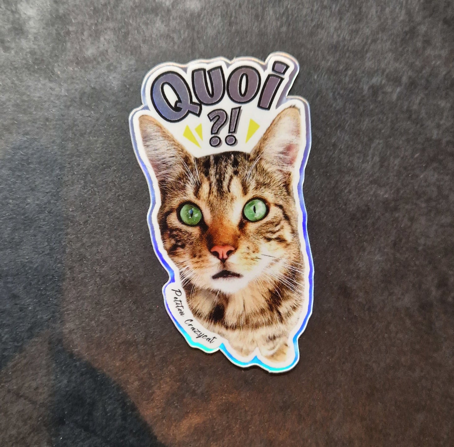 Sticker Petitou "Quoi"