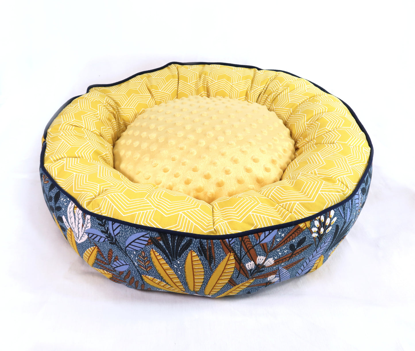 Panier déhoussable Nature Jaune