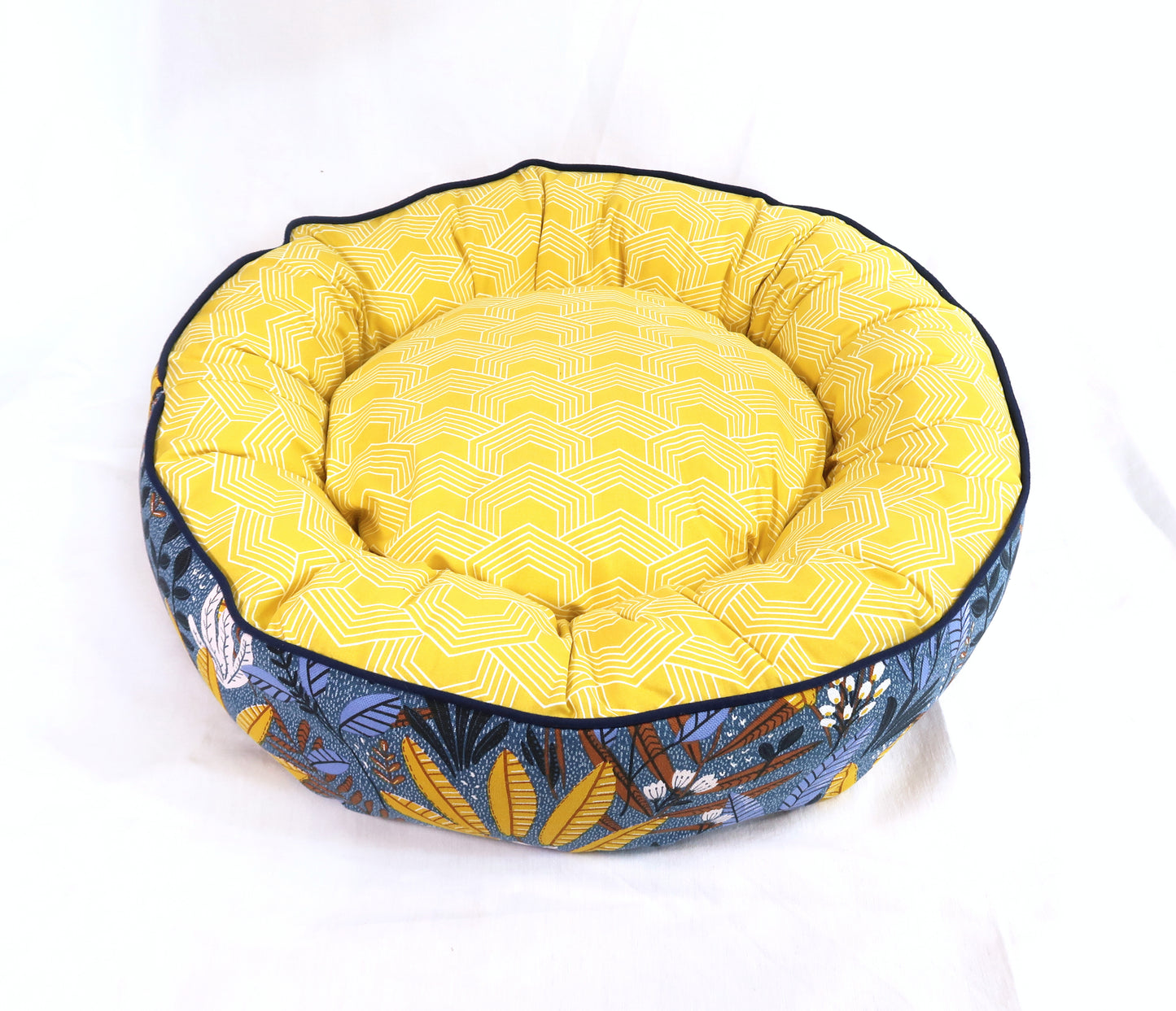 Panier déhoussable Nature Jaune
