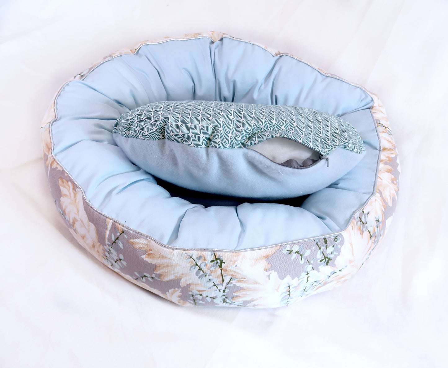 Panier déhoussable - Bleu