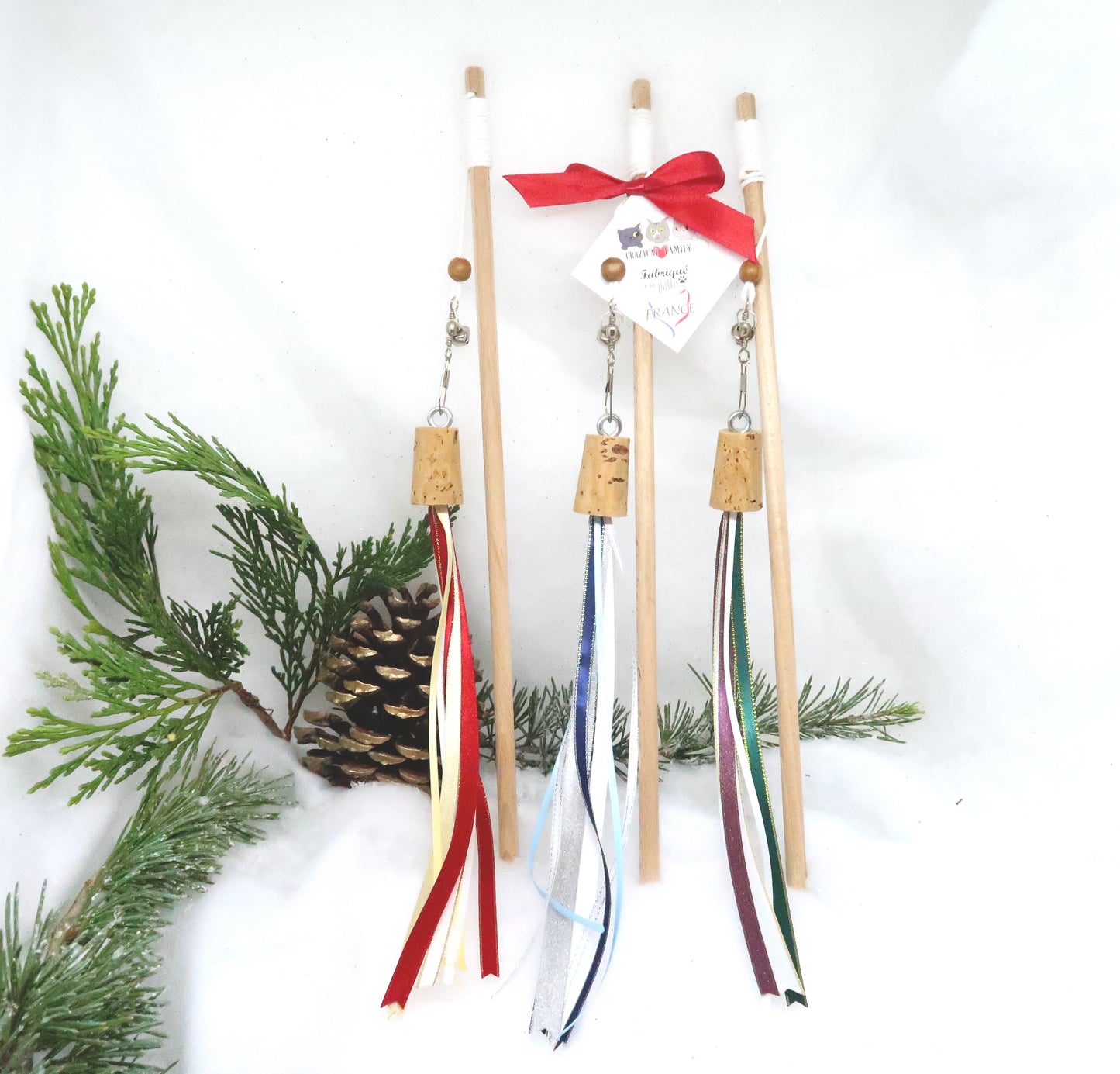 Bouchon rubans de Noël