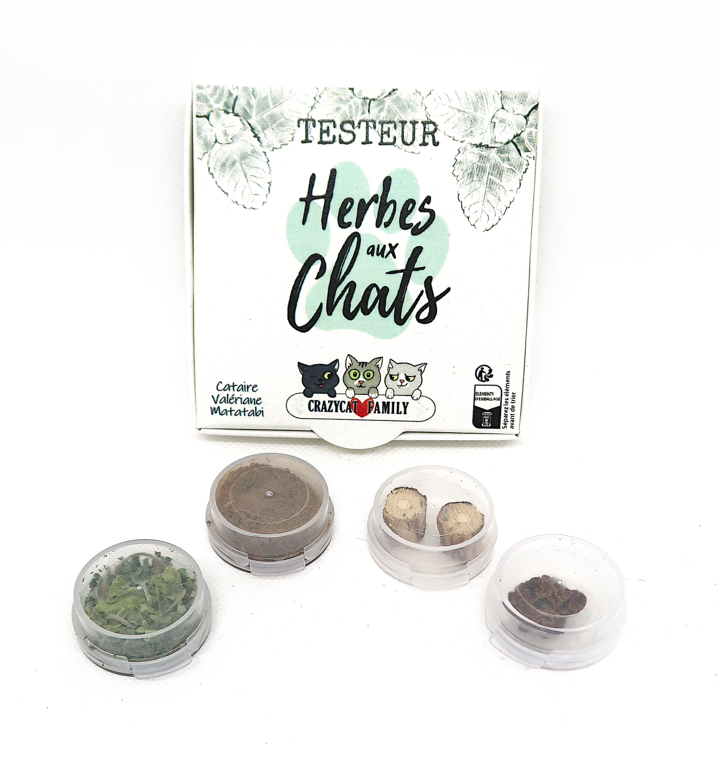 Kit testeur d'herbes-aux-chats