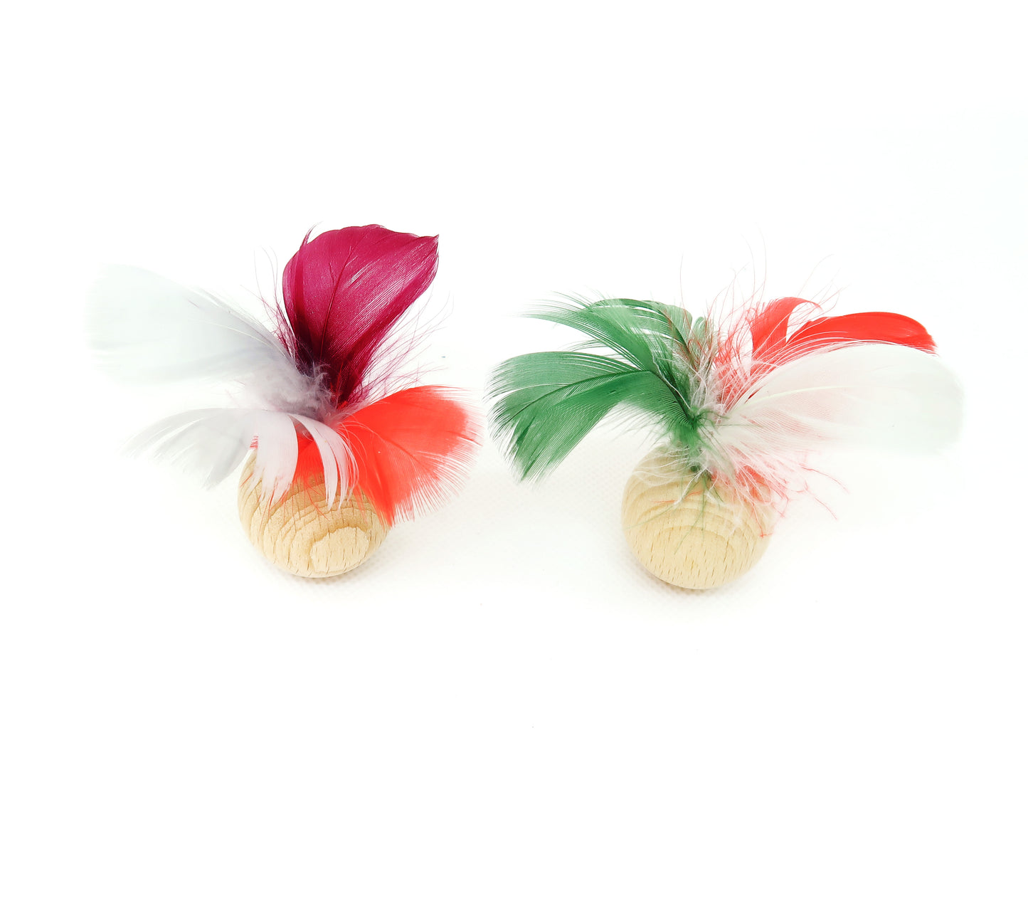Balle en bois Noël