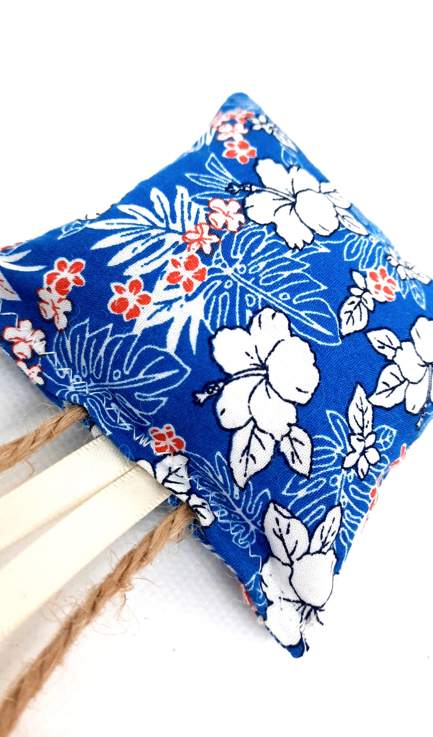 Coussin matatabi et cataire Hibiscus