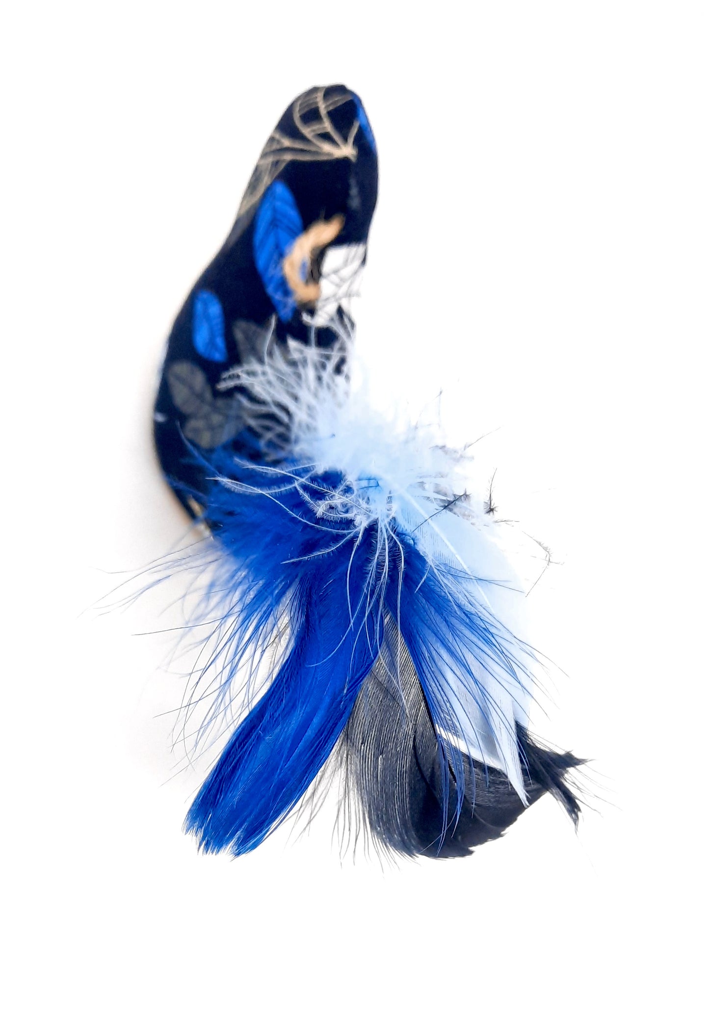 Fifi l'oiseau bleu jouet pour chat, cataire matatabi valériane