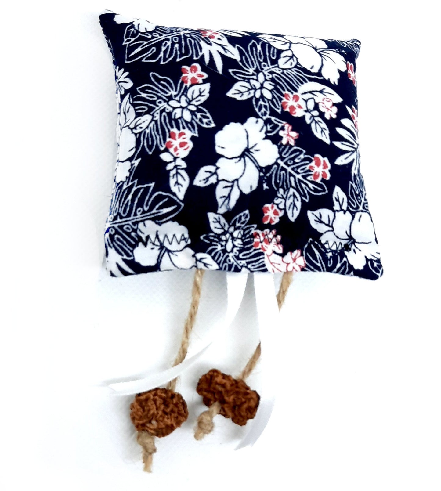 Coussin matatabi et cataire Hibiscus