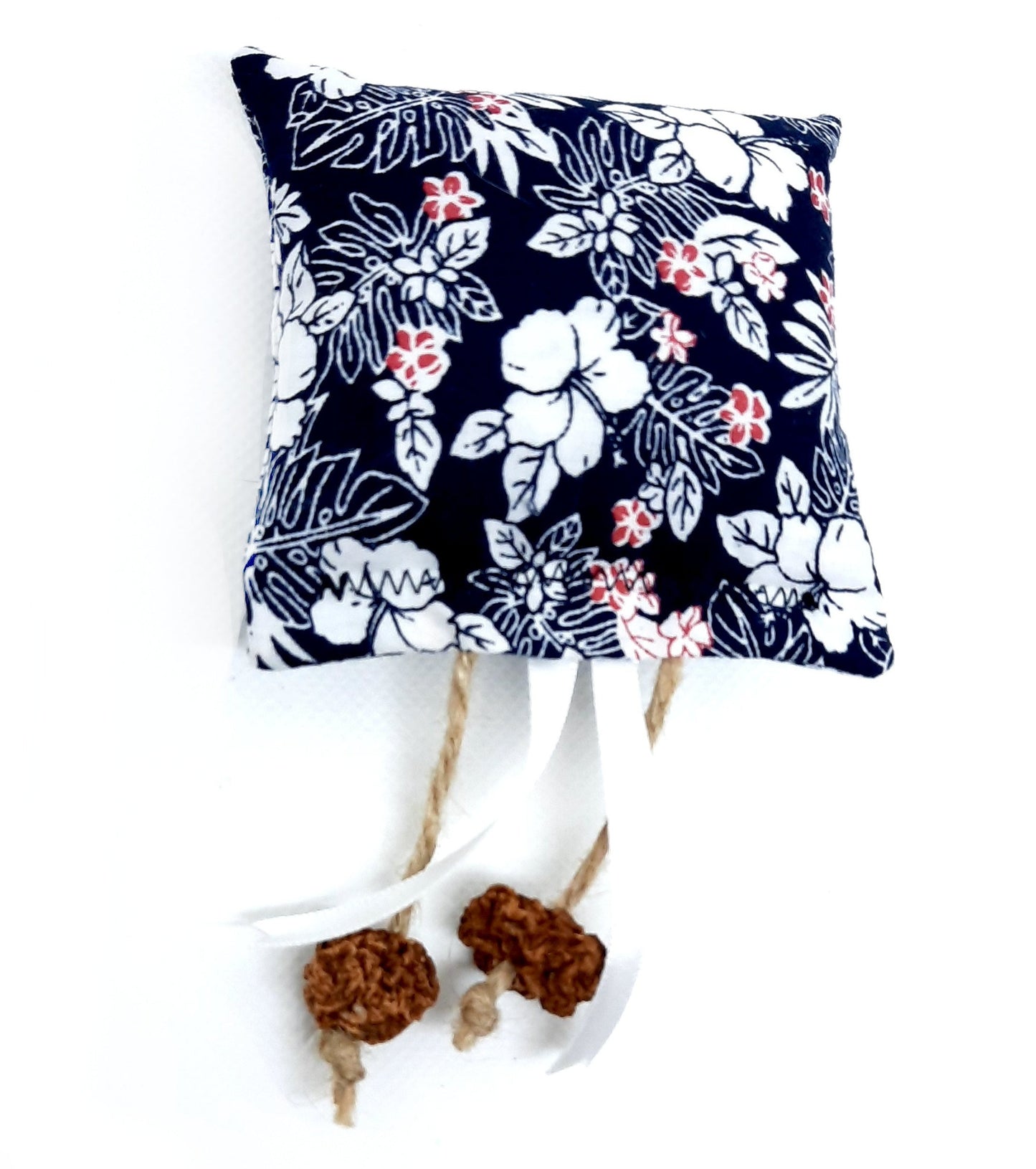 Coussin matatabi et cataire Hibiscus