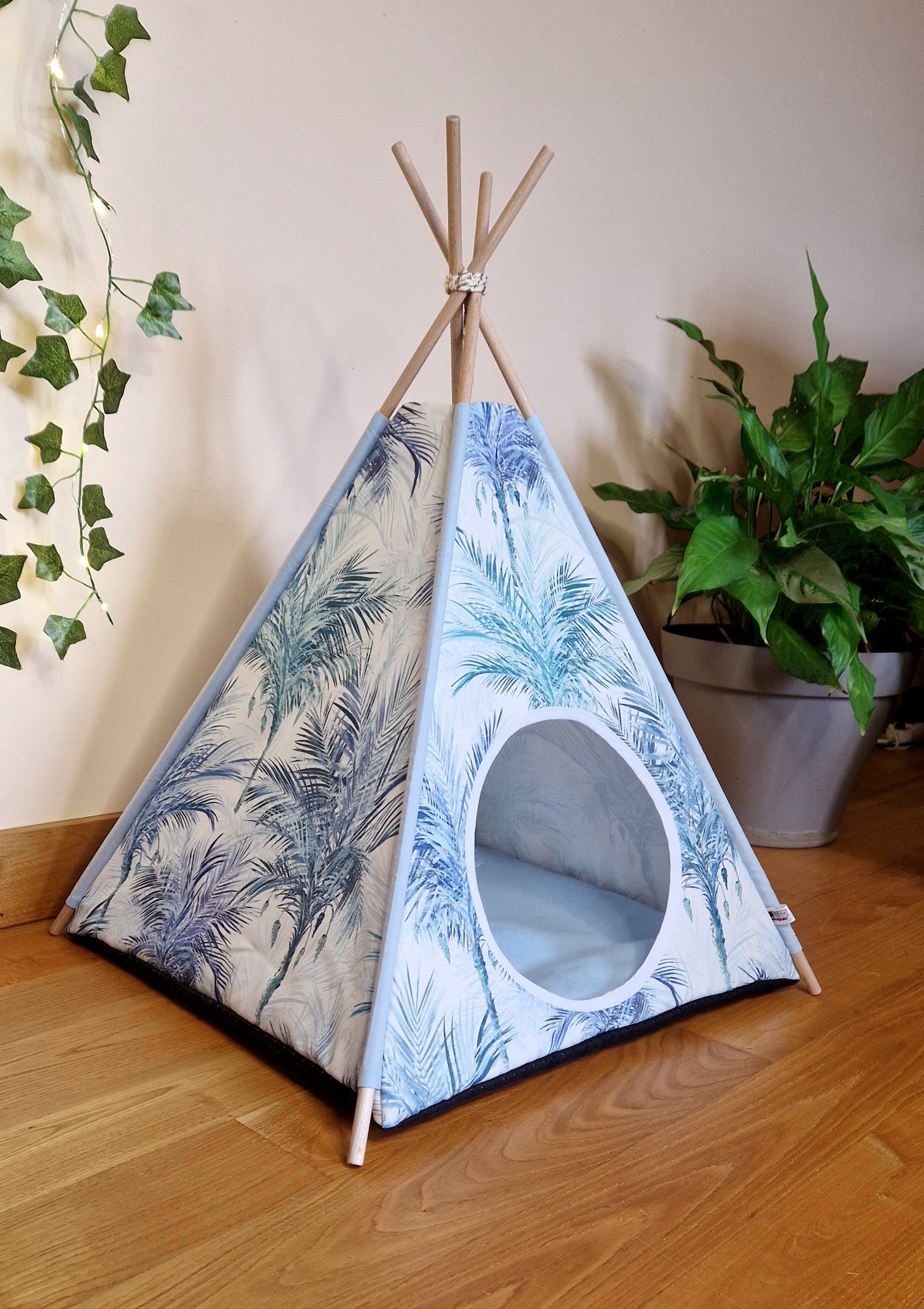 Tipi Palmiers bleus