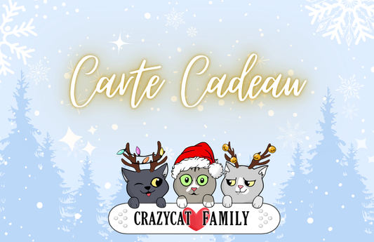 E-Carte Cadeau Crazycat Family