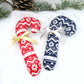 Hotte de Noël / Sucre & Etoile / (Couleurs personnalisables)