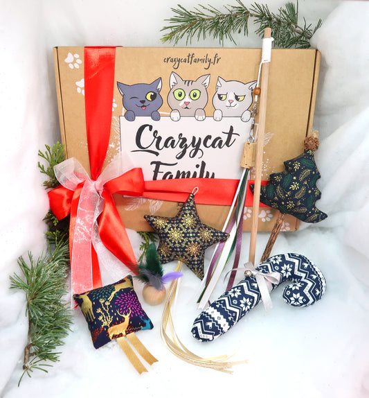 Crazybox Noël assortiment bleu (Personnalisable)