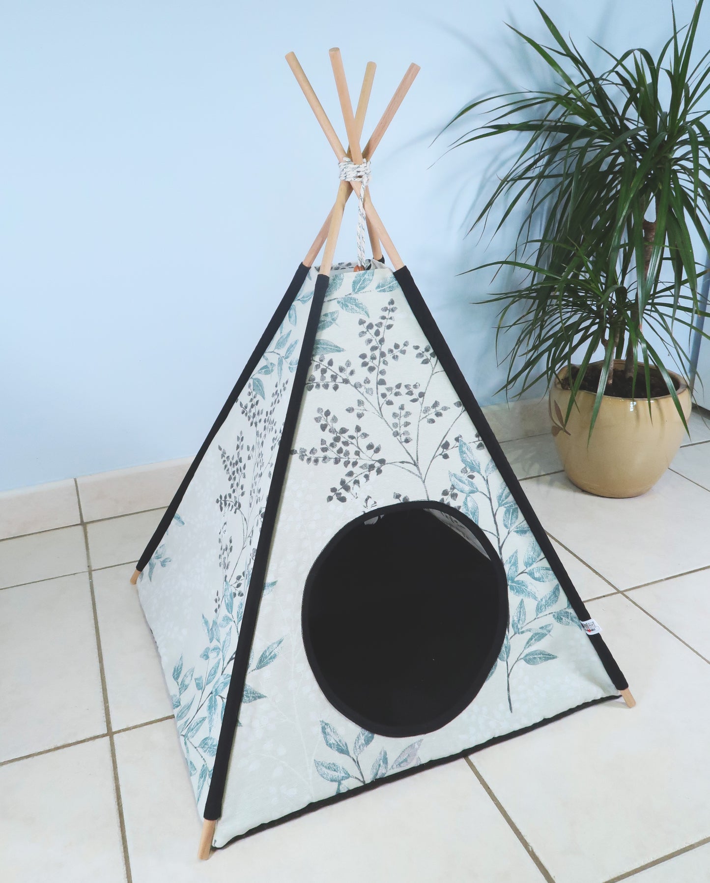 Tipi bleu nature