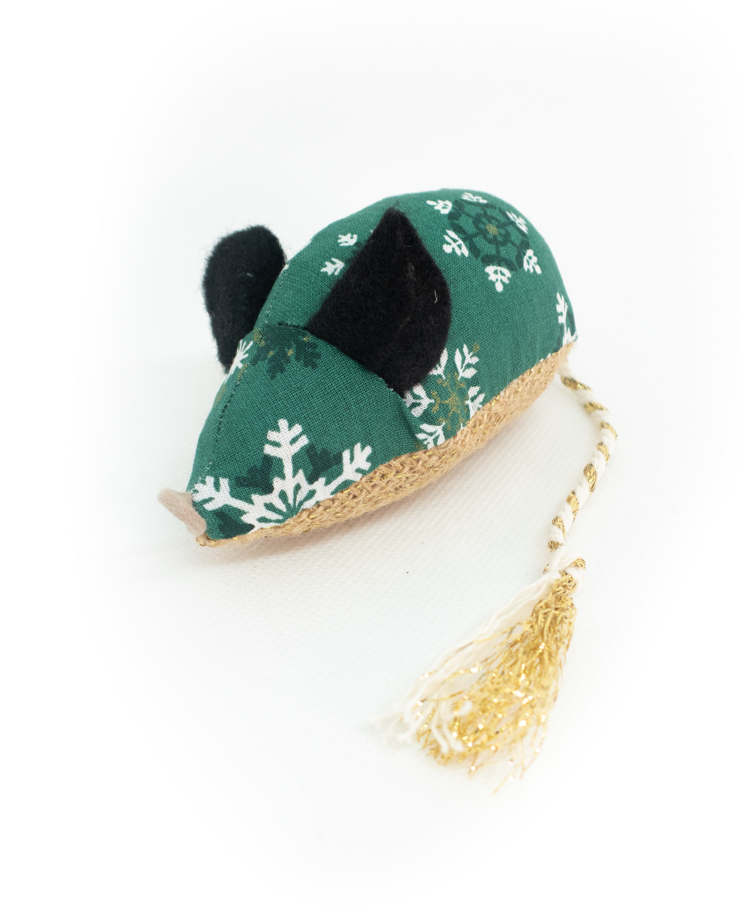 Souris flocons vert