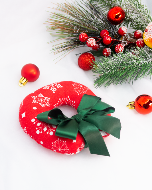 Couronne de Noël Rouge