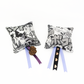 Coussin Manga et herbes aux chats