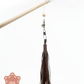 Crazycanne pompon cuir