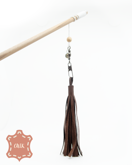 Crazycanne pompon cuir